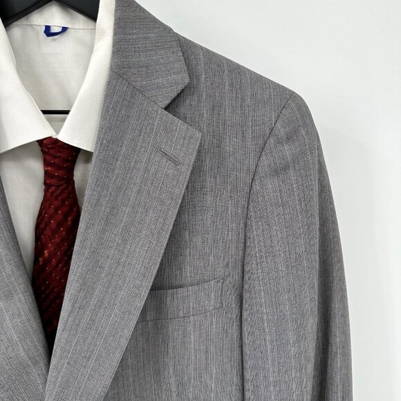 vintage 70s PAUL STUART jacket blazer sport coat wool designer gray 39R - Picture 3 of 11